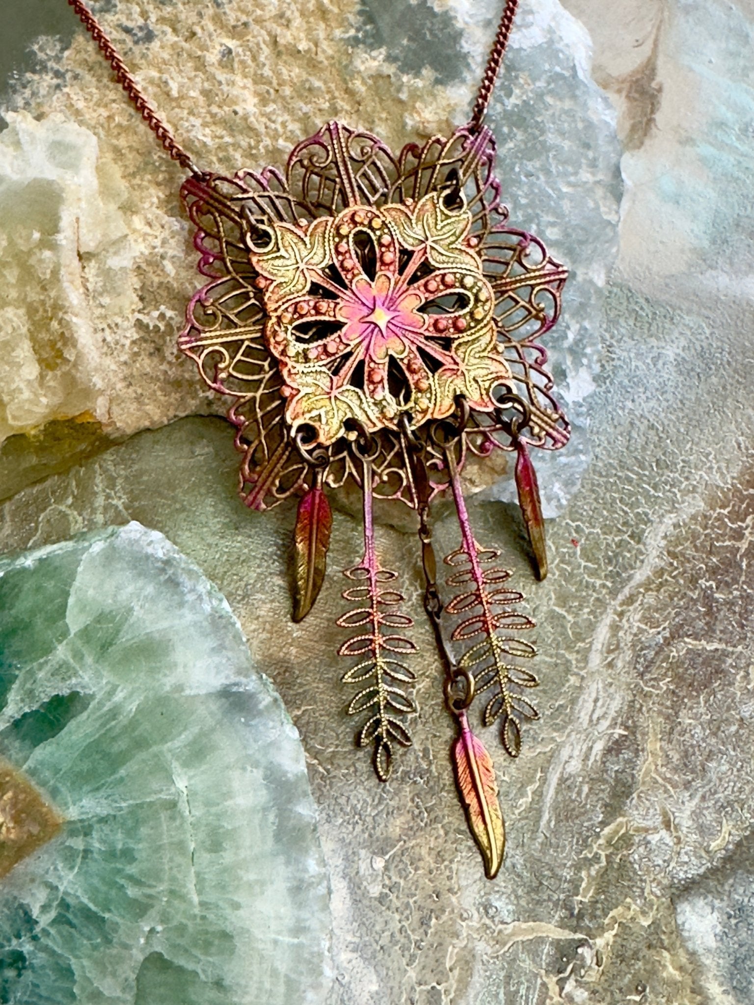 Fairy Fringe Necklace Kit - Vintaj Design - 4/23/2025 - Vintaj Live Shop