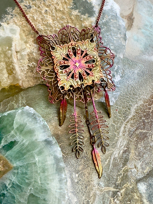 Fairy Fringe Necklace Kit - Vintaj Design - 4/23/2025 - Vintaj Live Shop