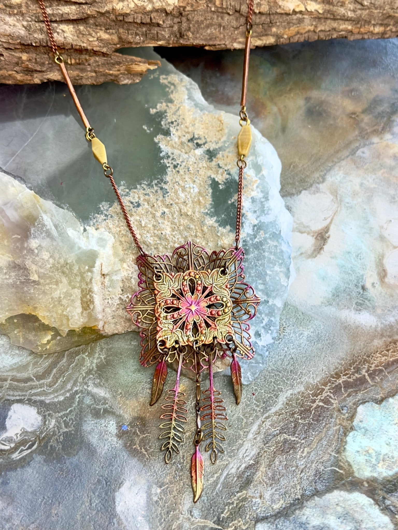 Fairy Fringe Necklace Kit - Vintaj Design - 4/23/2025 - Vintaj Live Shop