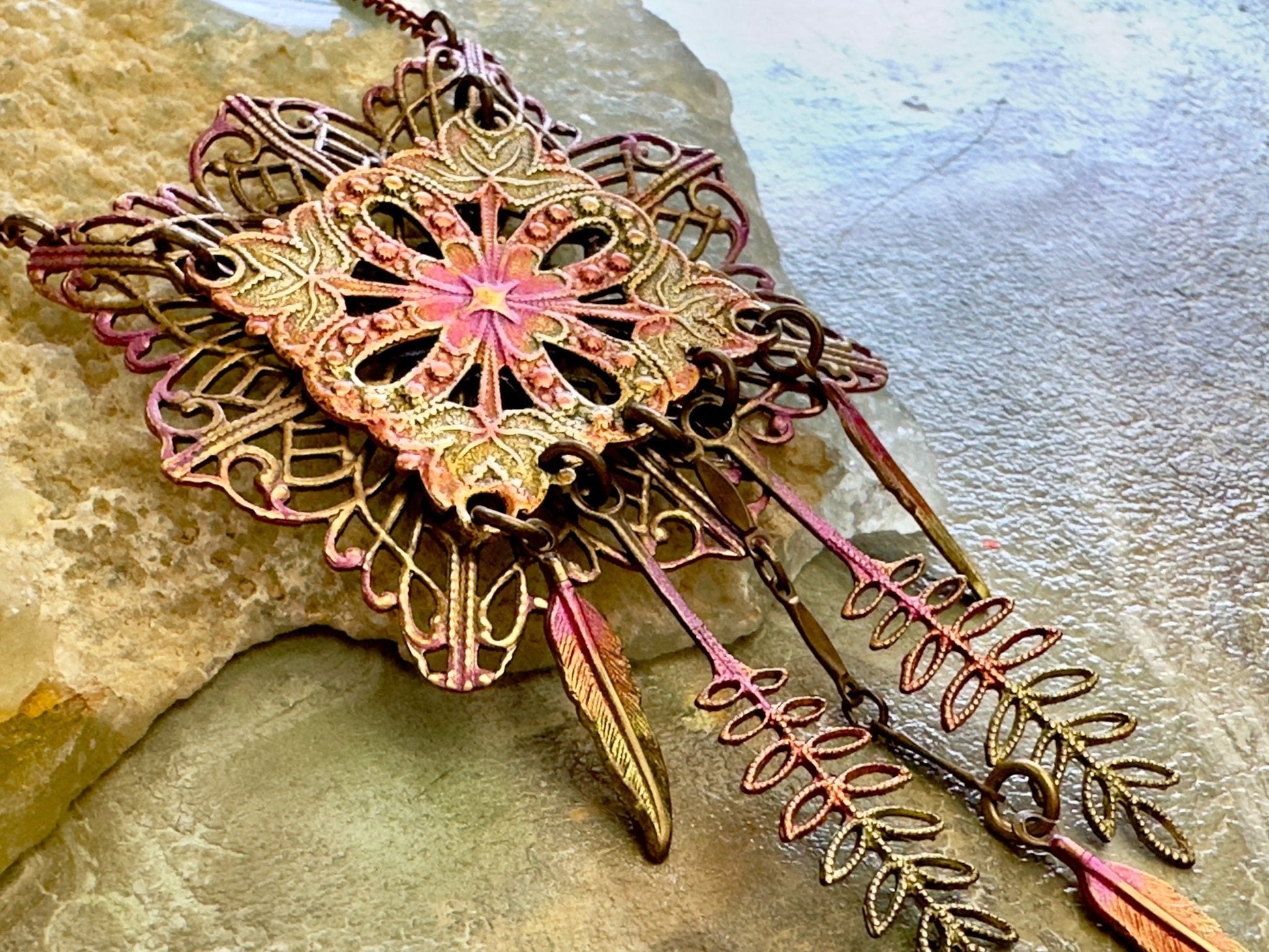 Fairy Fringe Necklace Kit - Vintaj Design - 4/23/2025 - Vintaj Live Shop