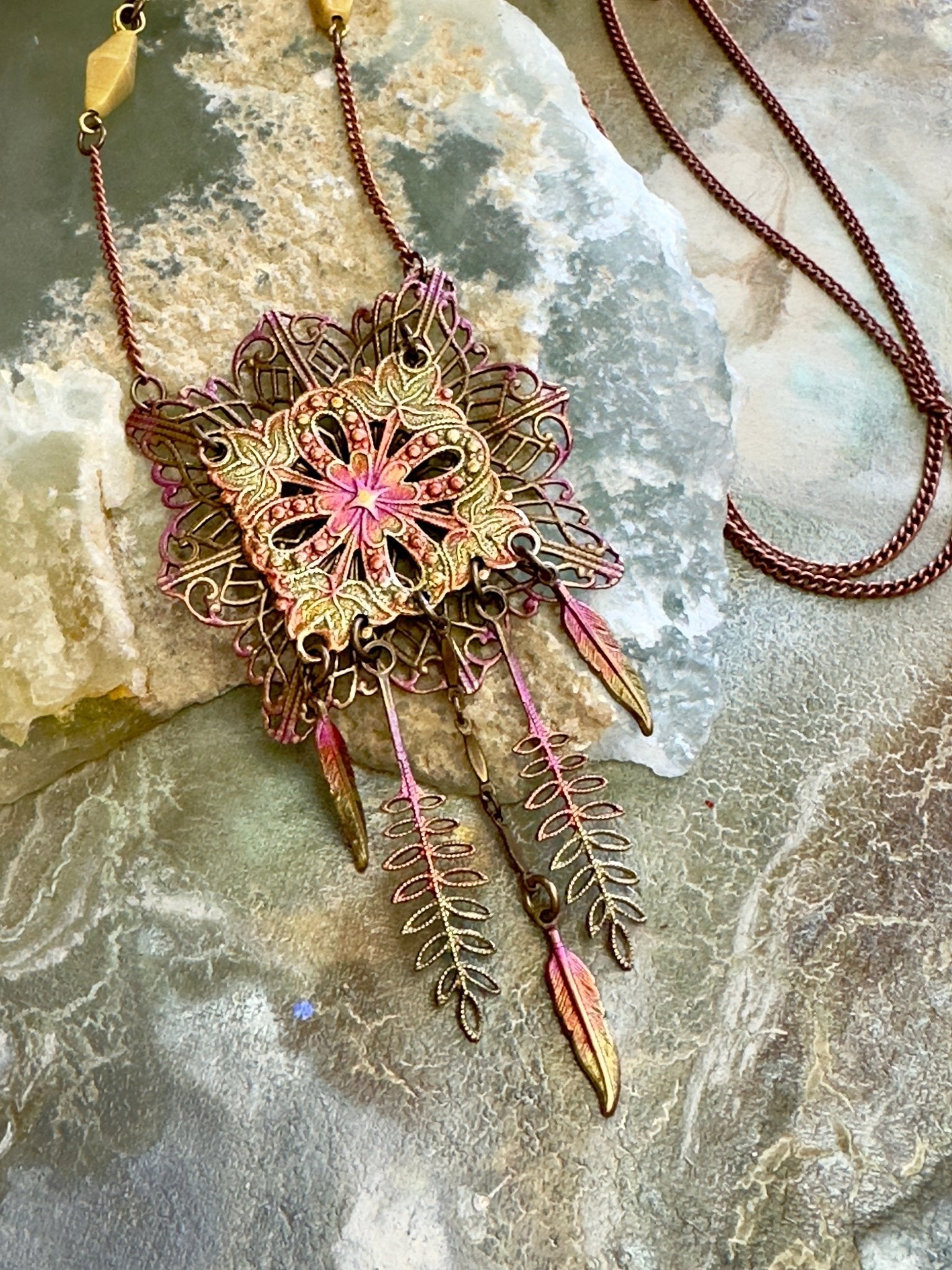Fairy Fringe Necklace Kit - Vintaj Design - 4/23/2025 - Vintaj Live Shop