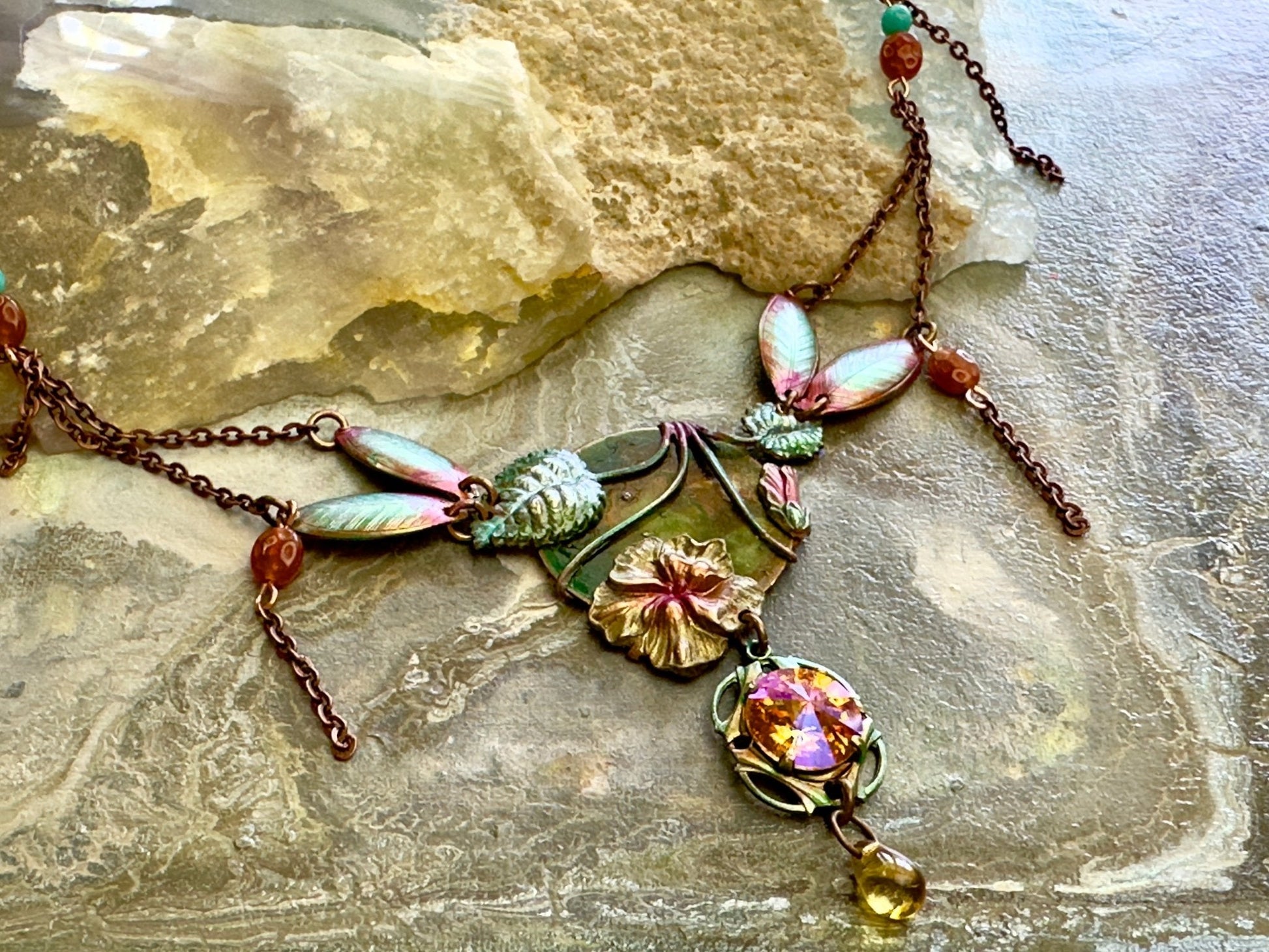 Wildwood Vines Necklace Kit - Vintaj Dessign - 04/23/2025 - Vintaj Live Shop