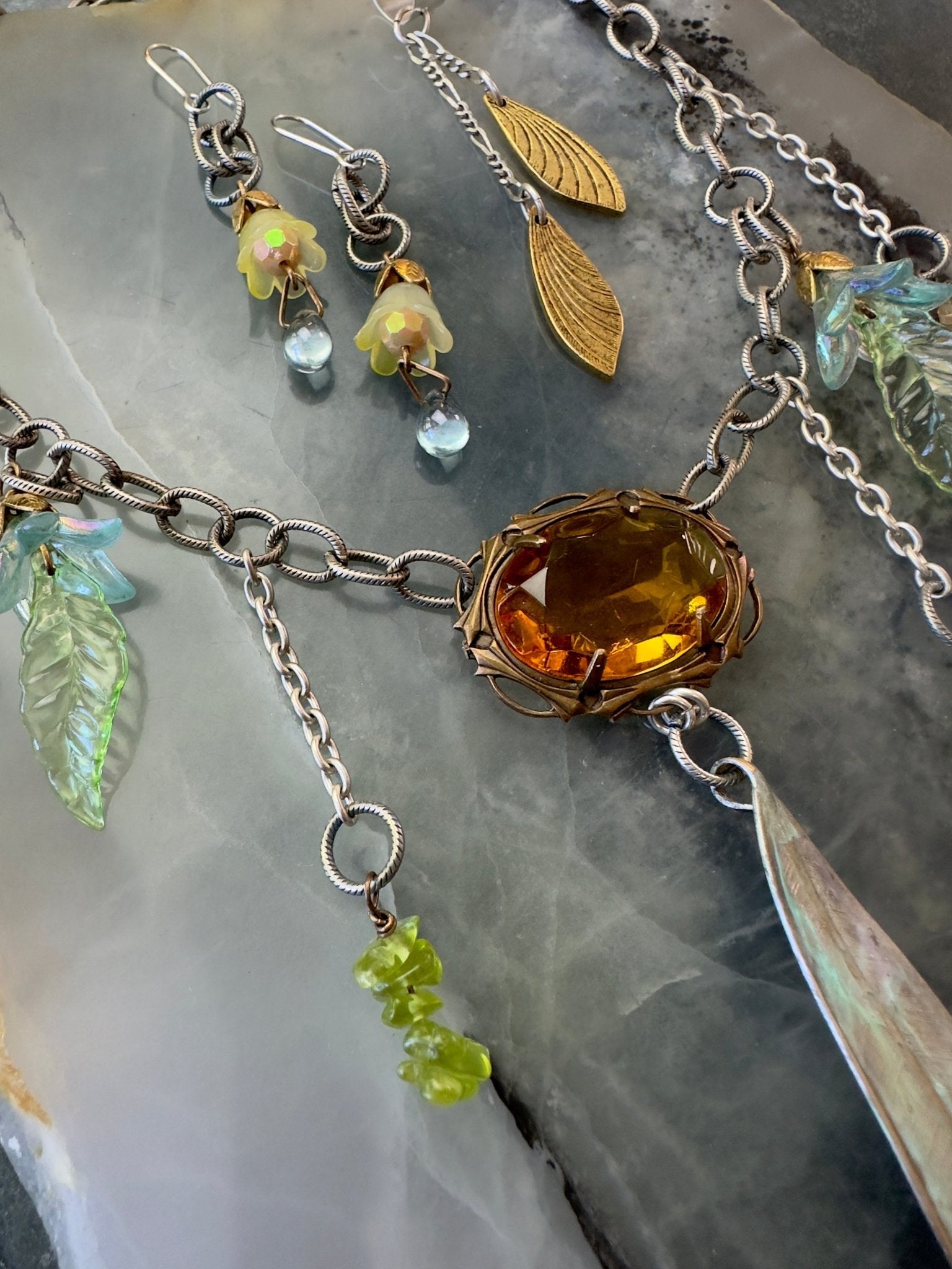 Elfin Reflection Necklace Cuff Earrings Kit - Vintaj Design - 4/24/24 - Vintaj Live Shop