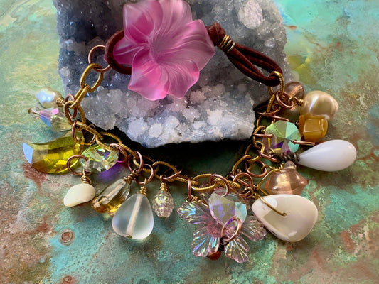 Fairy Mist Pink Bracelet Kit - Vintaj Design - 4/19/24 - Vintaj Live Shop