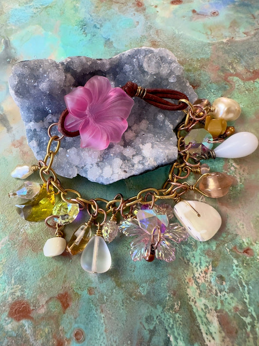 Fairy Mist Pink Bracelet Kit - Vintaj Design - 4/19/24 - Vintaj Live Shop