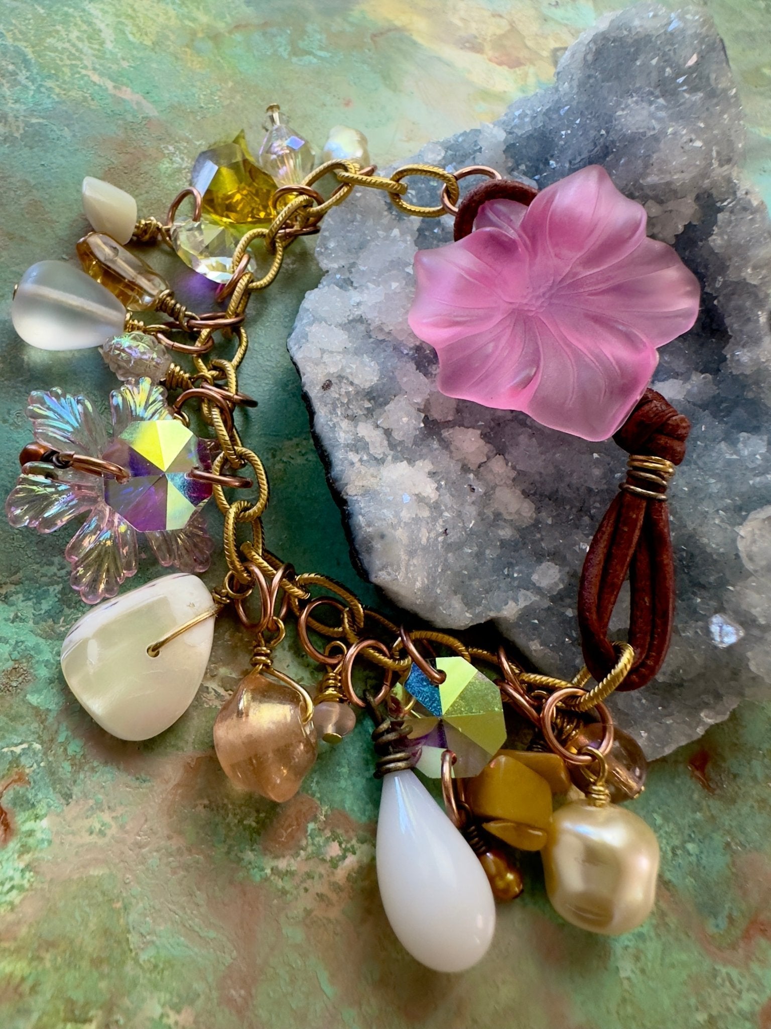 Fairy Mist Pink Bracelet Kit - Vintaj Design - 4/19/24 - Vintaj Live Shop