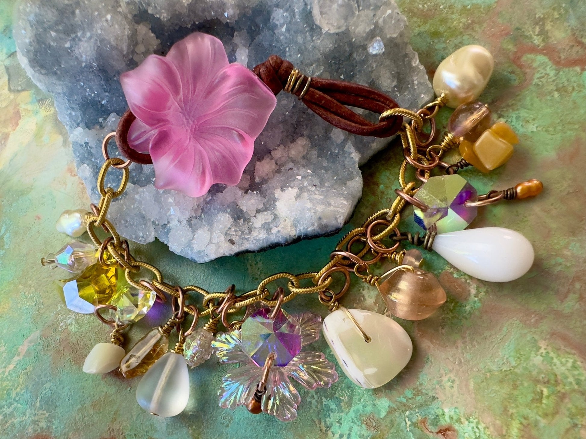 Fairy Mist Pink Bracelet Kit - Vintaj Design - 4/19/24 - Vintaj Live Shop