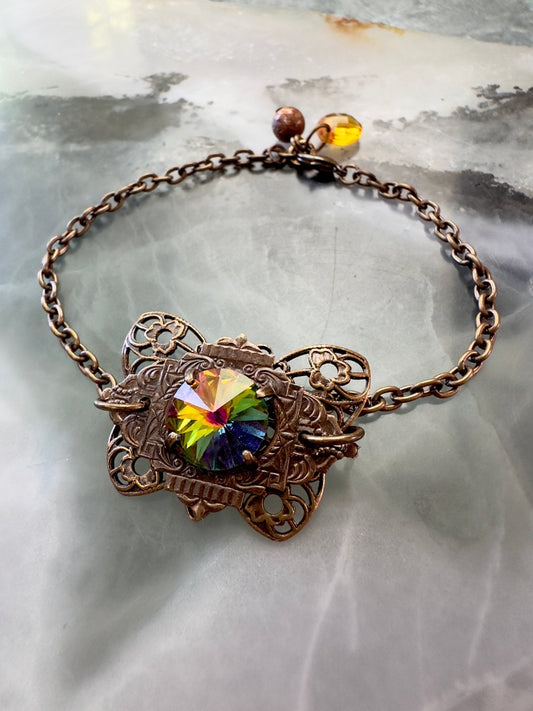 Tourmaline Butterfly Complete Bracelet Kit - Vintaj Design - 4/26/24 - Vintaj Live Shop