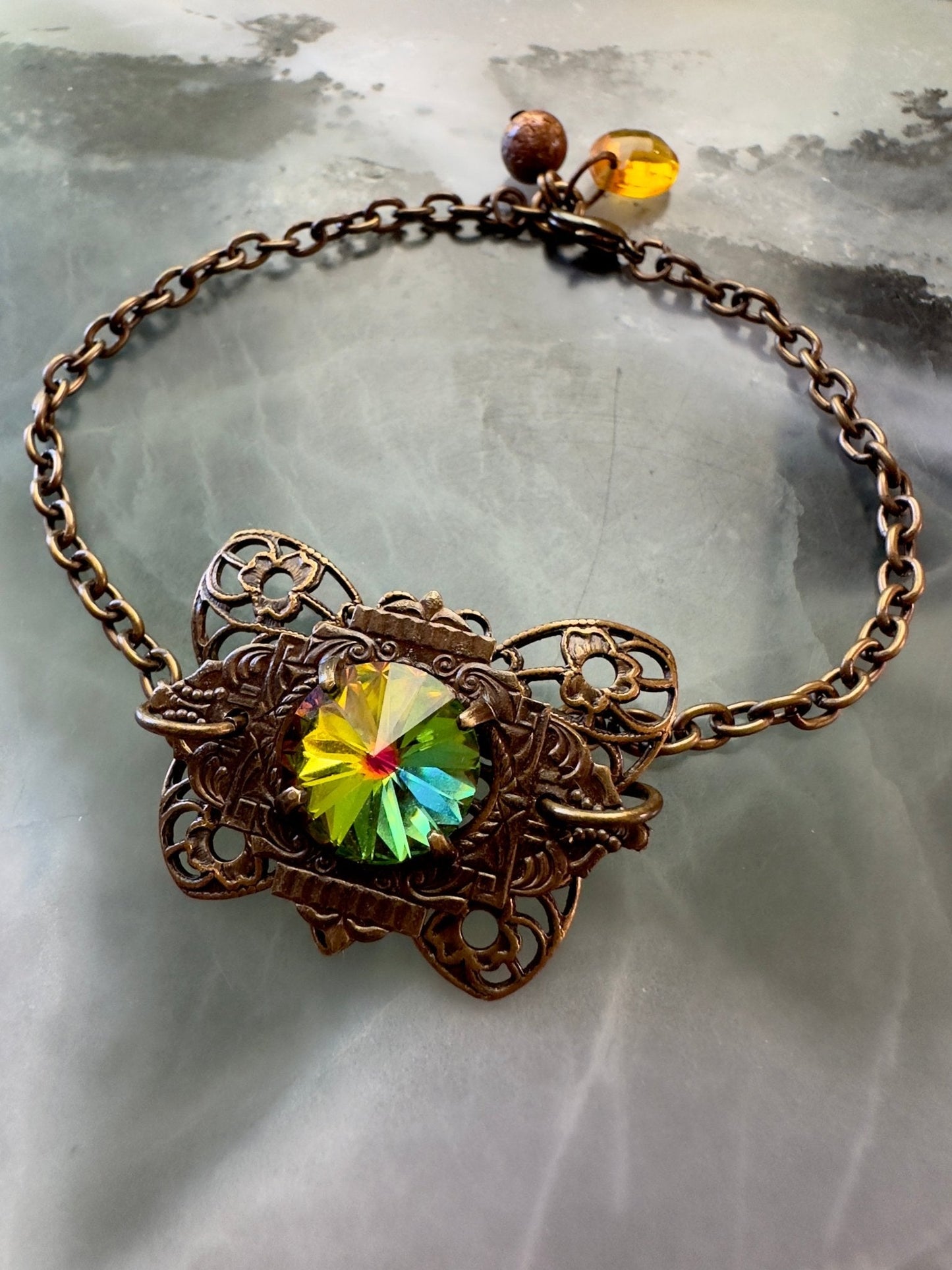 Tourmaline Butterfly Complete Bracelet Kit - Vintaj Design - 4/26/24 - Vintaj Live Shop