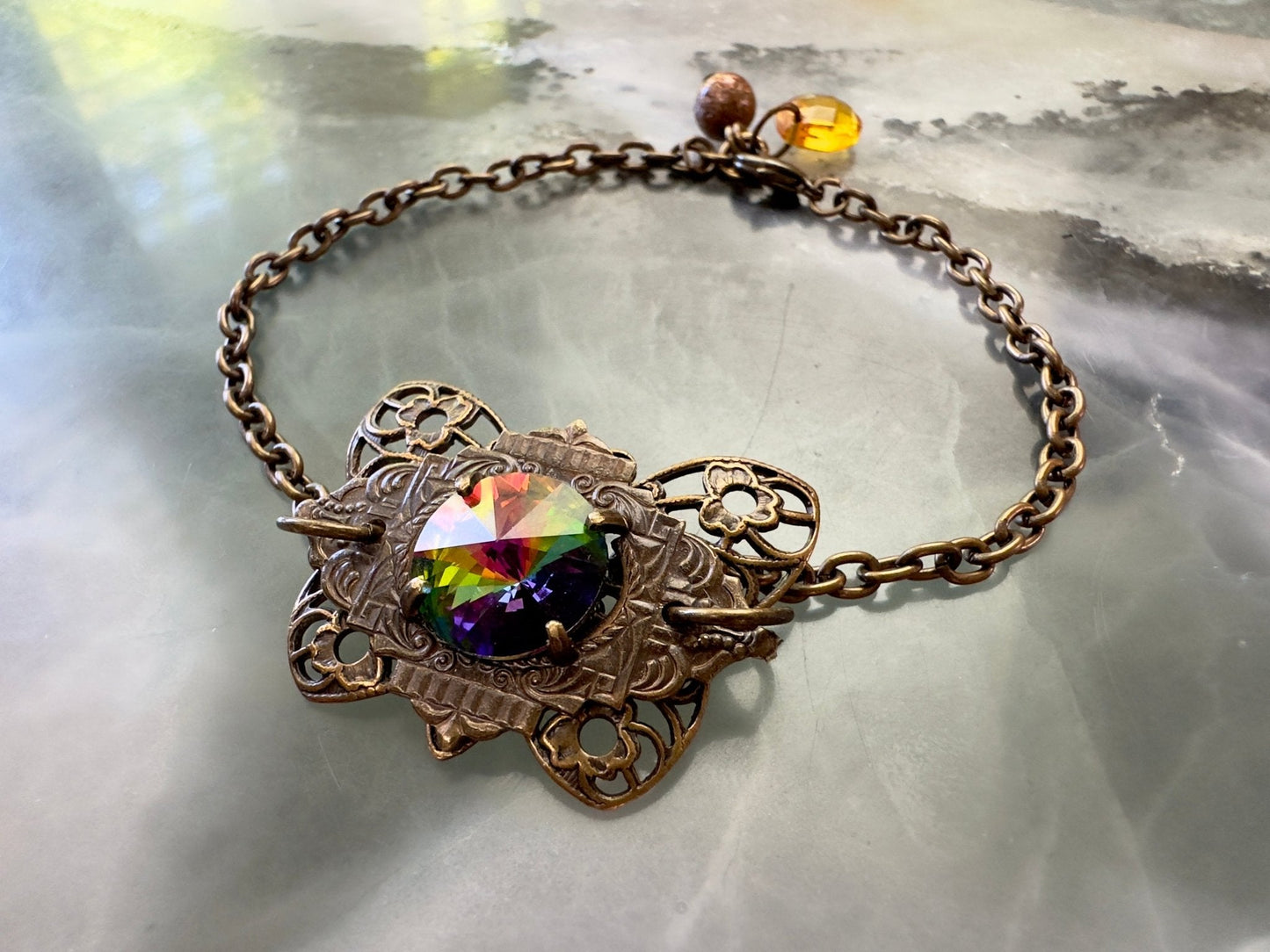 Tourmaline Butterfly Complete Bracelet Kit - Vintaj Design - 4/26/24 - Vintaj Live Shop