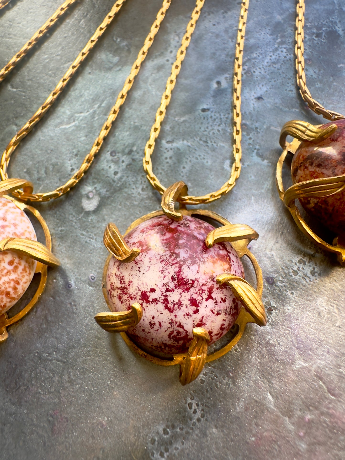 Venetian Sun - 5 Vintage Necklaces Kit - Vintaj Idaho Design - 10/24/2025