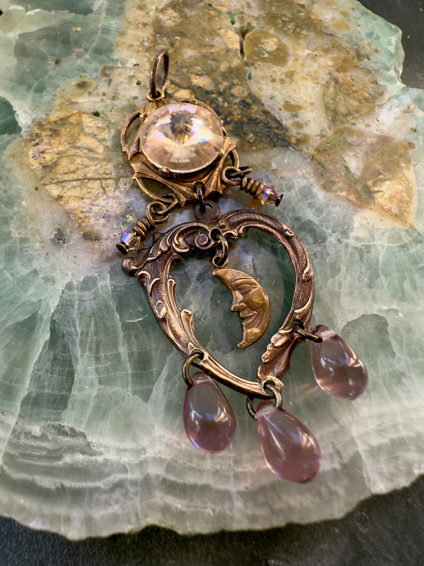 Moonlit Romance - Vintage Pendant Kit - Vintaj Idaho Design - 10/29/2025