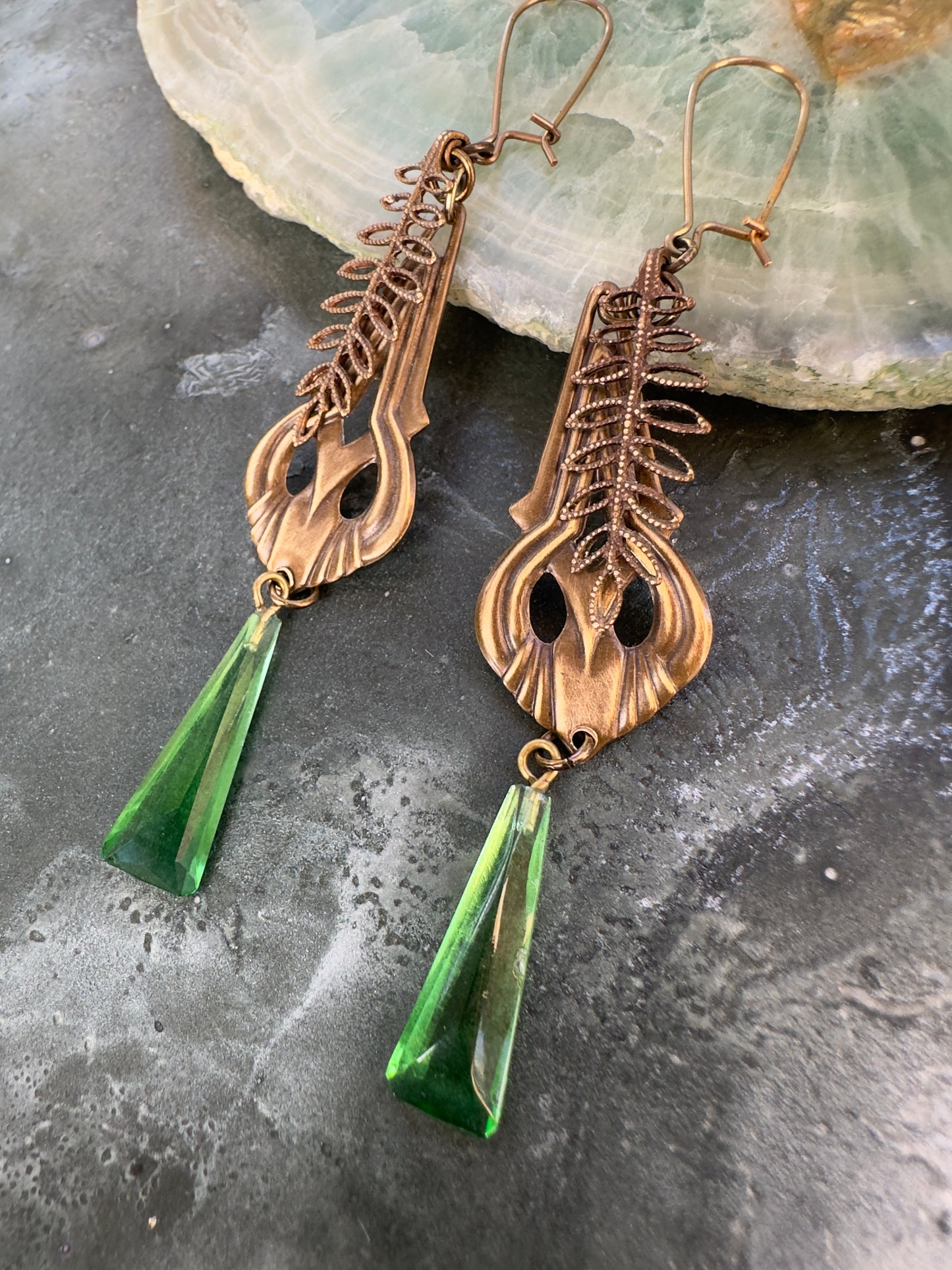 Fern & Frond - Vintage Earrings Kit - Vintaj Idaho Design - 10/29/2025