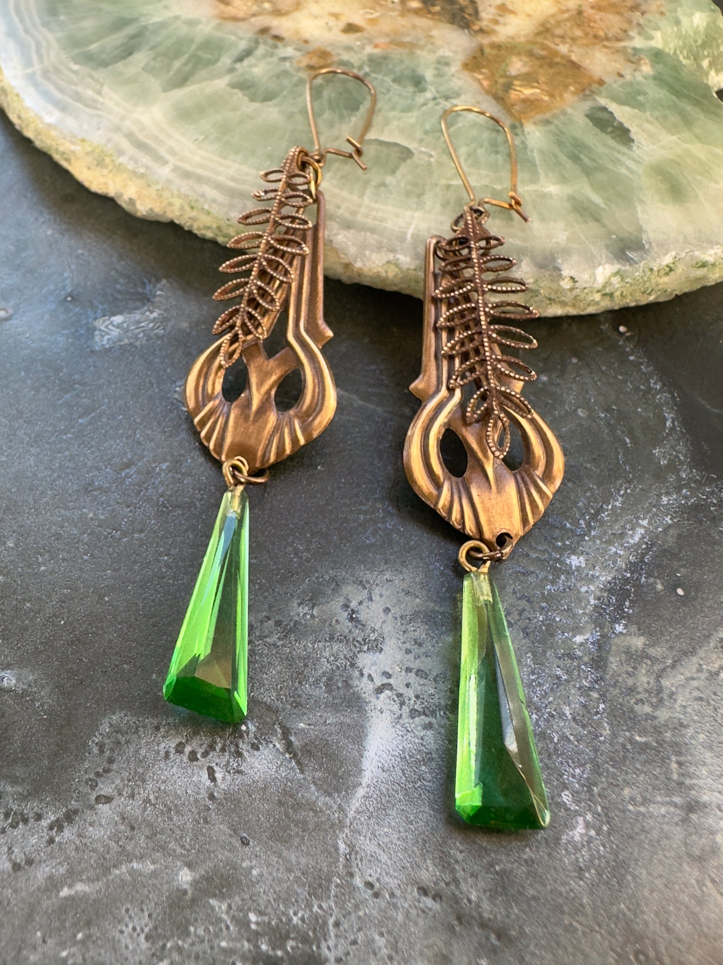 Fern & Frond - Vintage Earrings Kit - Vintaj Idaho Design - 10/29/2025