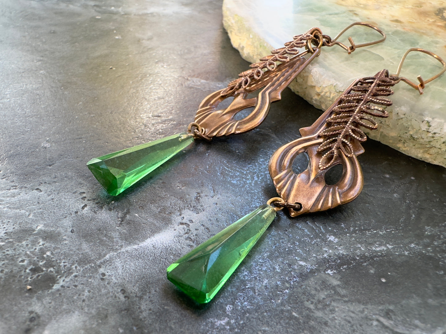 Fern & Frond - Vintage Earrings Kit - Vintaj Idaho Design - 10/29/2025