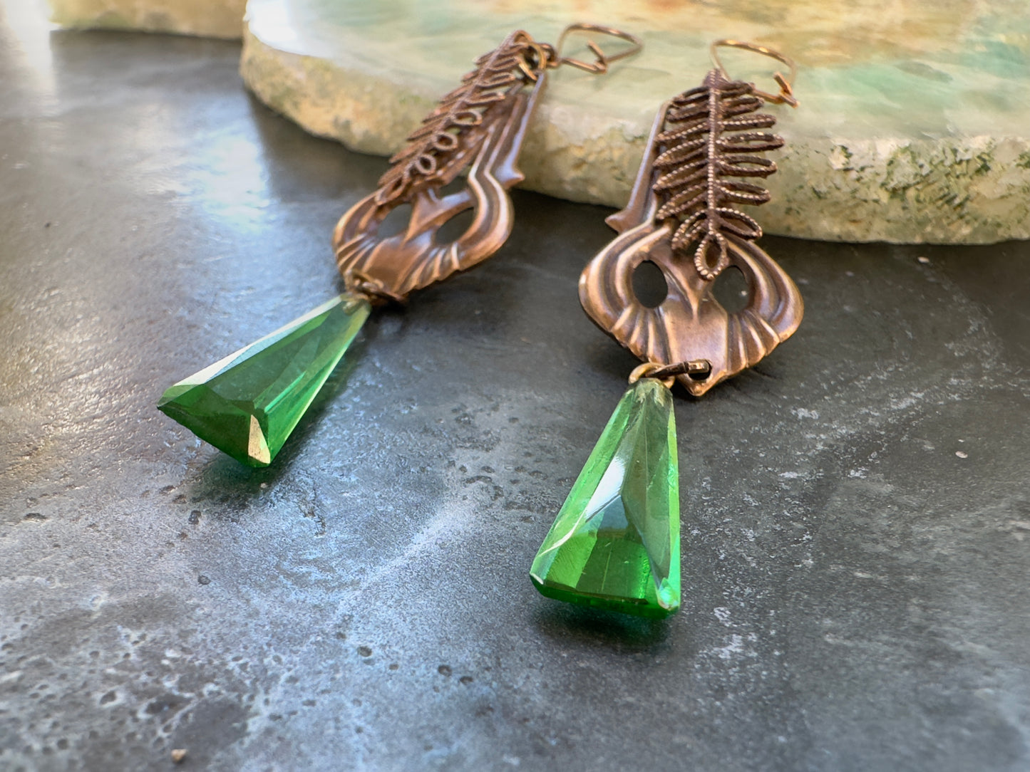 Fern & Frond - Vintage Earrings Kit - Vintaj Idaho Design - 10/29/2025