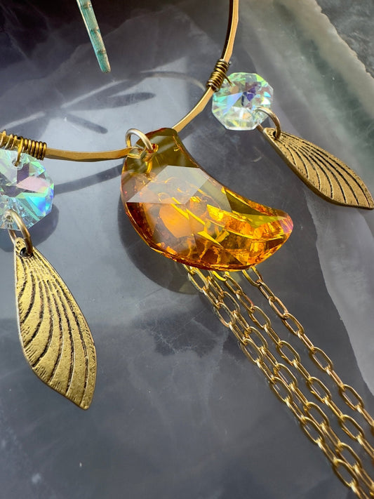 Dragonfly Sun-catcher Necklace Earrings Kit - Vintaj Design - 5/15/24 - Vintaj Live Shop