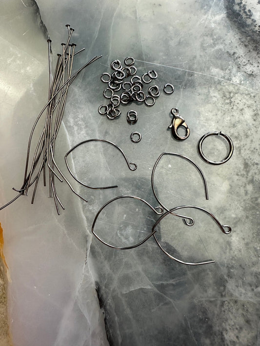 Hematite Findings Pack - Vintaj Design - 1/15/25 - Vintaj Live Shop