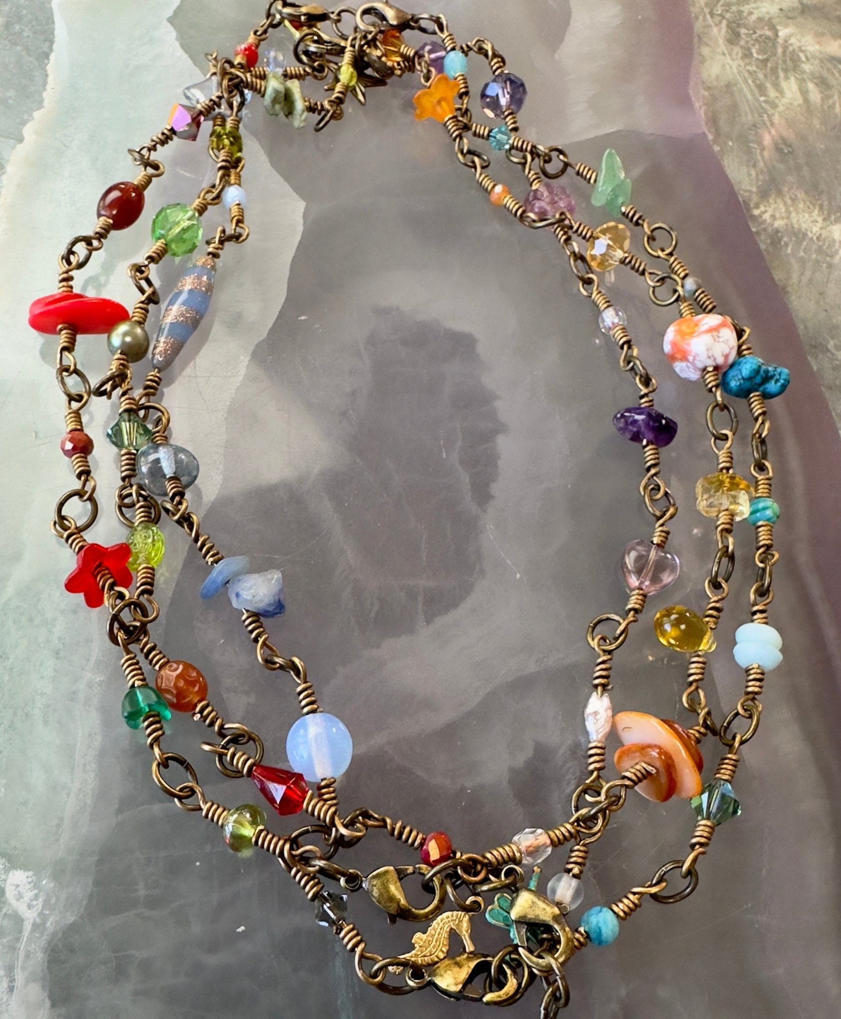 Wandering Wishes 7 Bracelets Kit & Extender - Vintaj Design - 6/5/24 - Vintaj Live Shop
