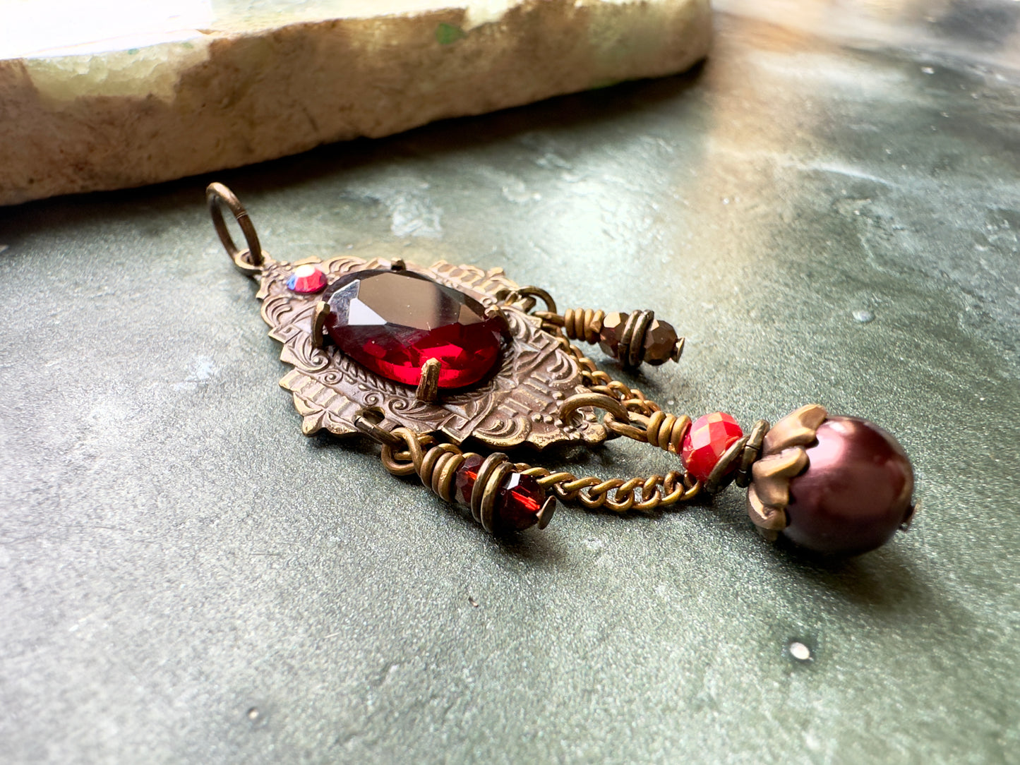 Twilight’s Portal - Vintage Drop Pendant Kit - Vintaj Idaho Design - 11/5/2025