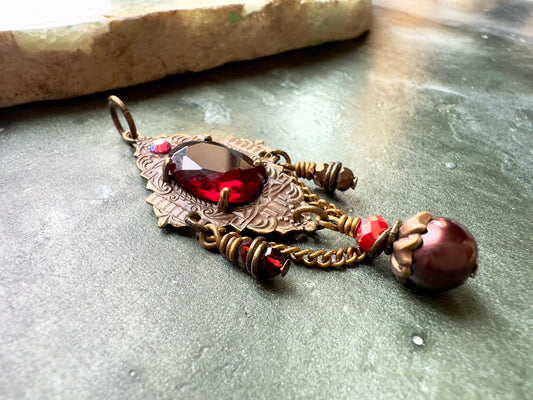 Twilight’s Portal - Vintage Drop Pendant Kit - Vintaj Idaho Design - 11/5/2025