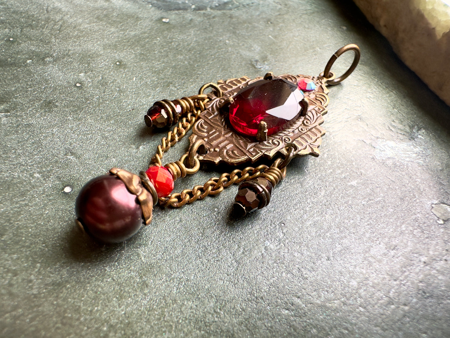 Twilight’s Portal - Vintage Drop Pendant Kit - Vintaj Idaho Design - 11/5/2025