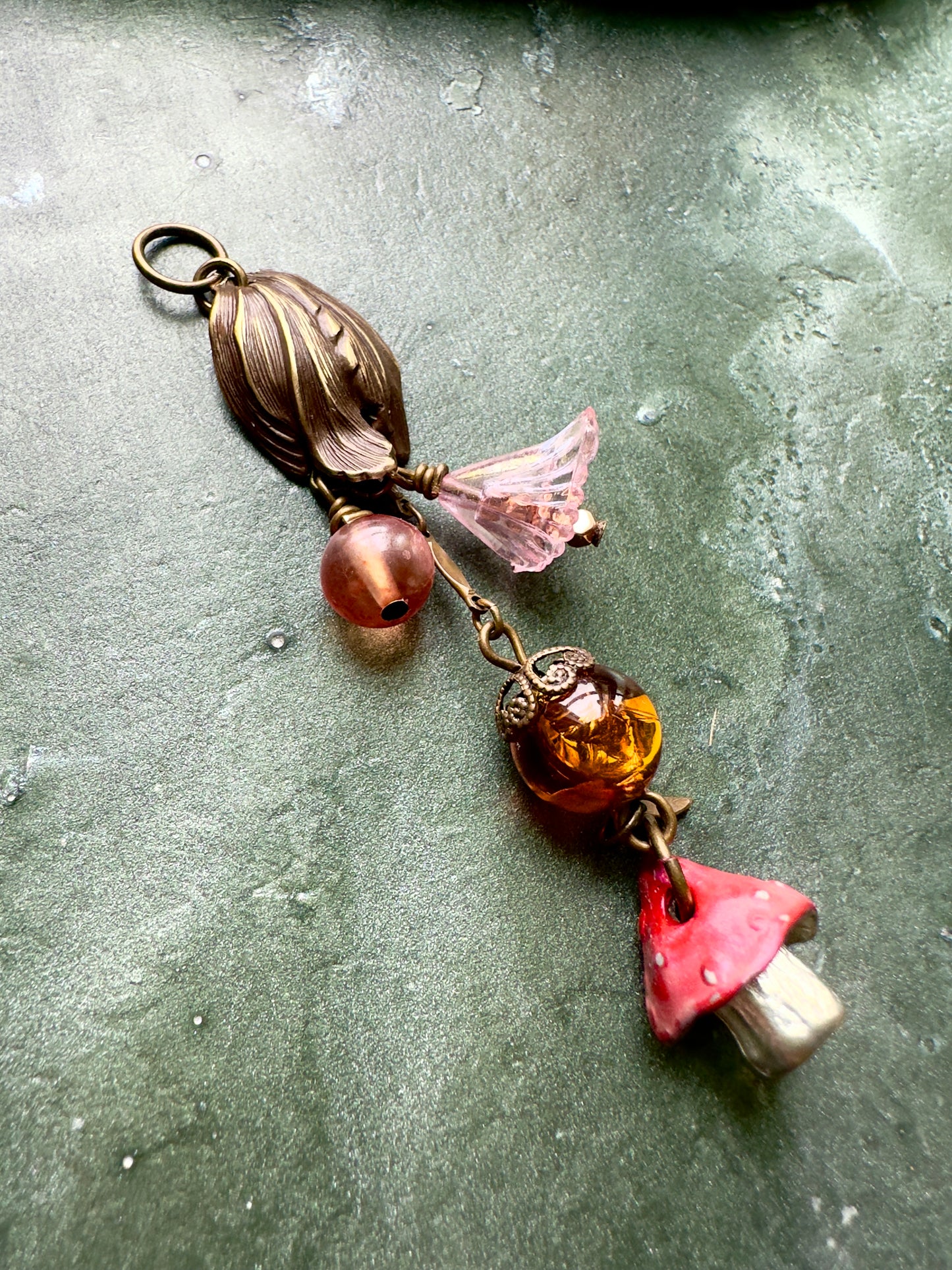 Wildflower Sigil - Vintage Drop Pendant Kit - Vintaj Idaho Design - 11/5/2025