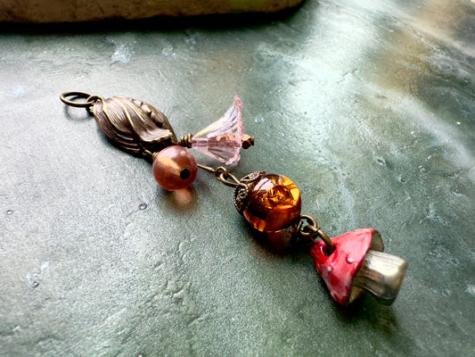 Wildflower Sigil - Vintage Drop Pendant Kit - Vintaj Idaho Design - 11/5/2025