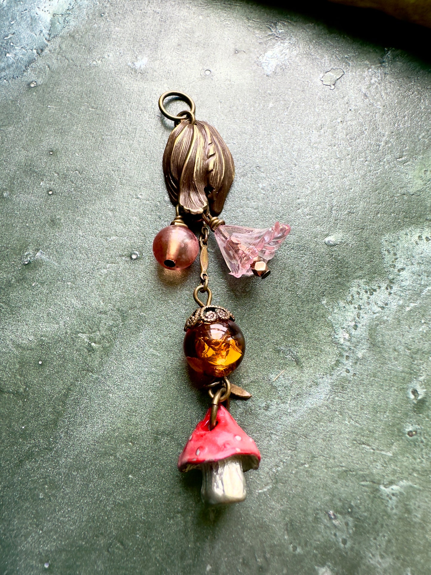 Wildflower Sigil - Vintage Drop Pendant Kit - Vintaj Idaho Design - 11/5/2025