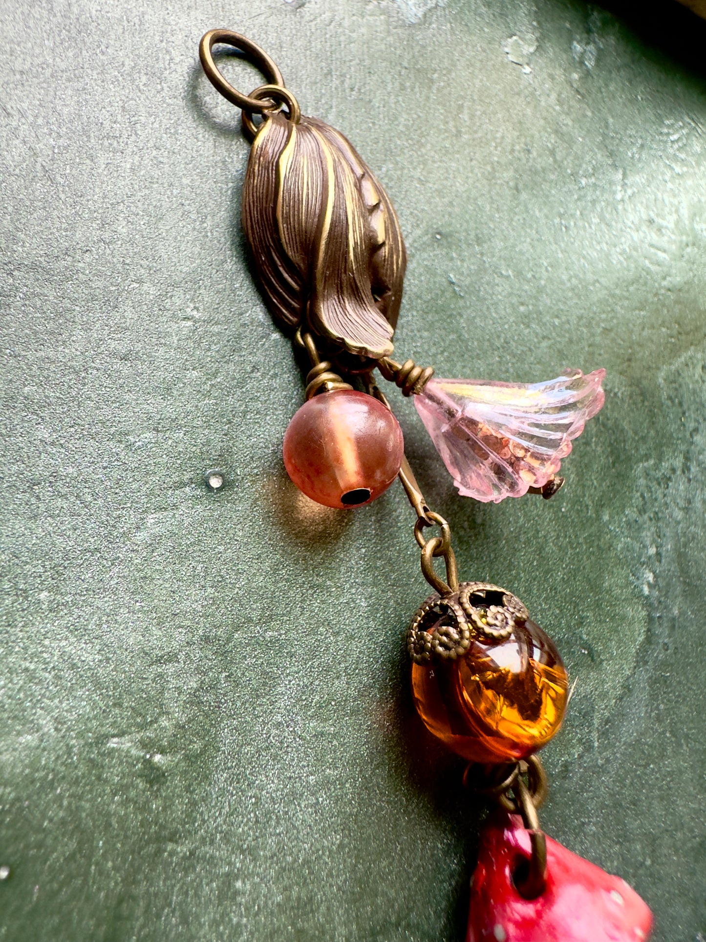 Wildflower Sigil - Vintage Drop Pendant Kit - Vintaj Idaho Design - 11/5/2025