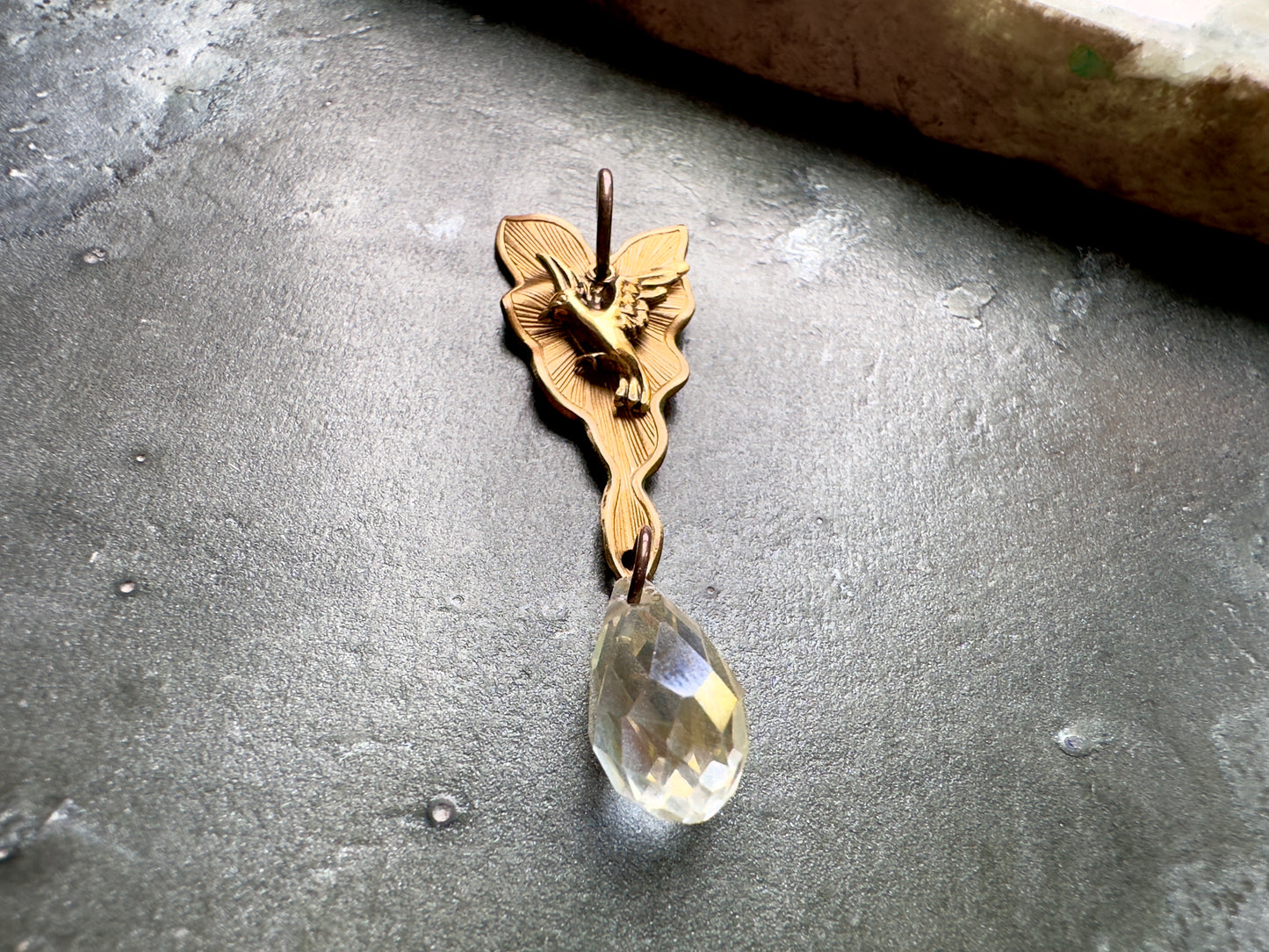 Sparrow’s Secret - Vintage Drop Pendant Kit - Vintaj Idaho Design - 11/5/2025