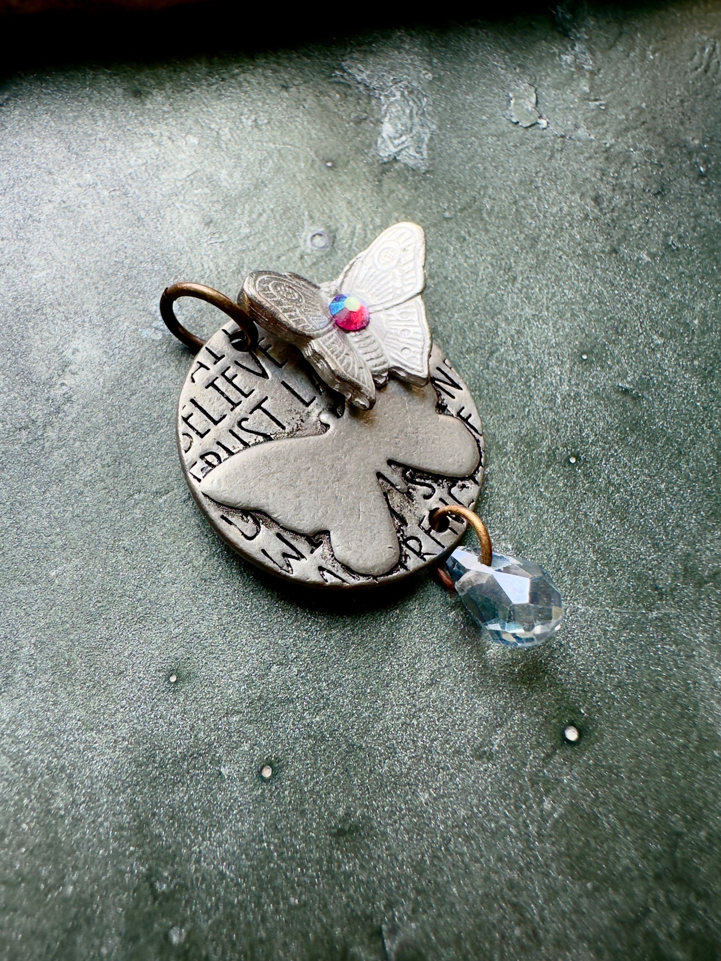 Gossamer Keeper - Vintage Drop Pendant Kit - Vintaj Idaho Design - 11/5/2025