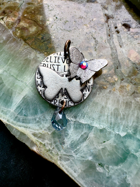 Gossamer Keeper - Vintage Drop Pendant Kit - Vintaj Idaho Design - 11/5/2025