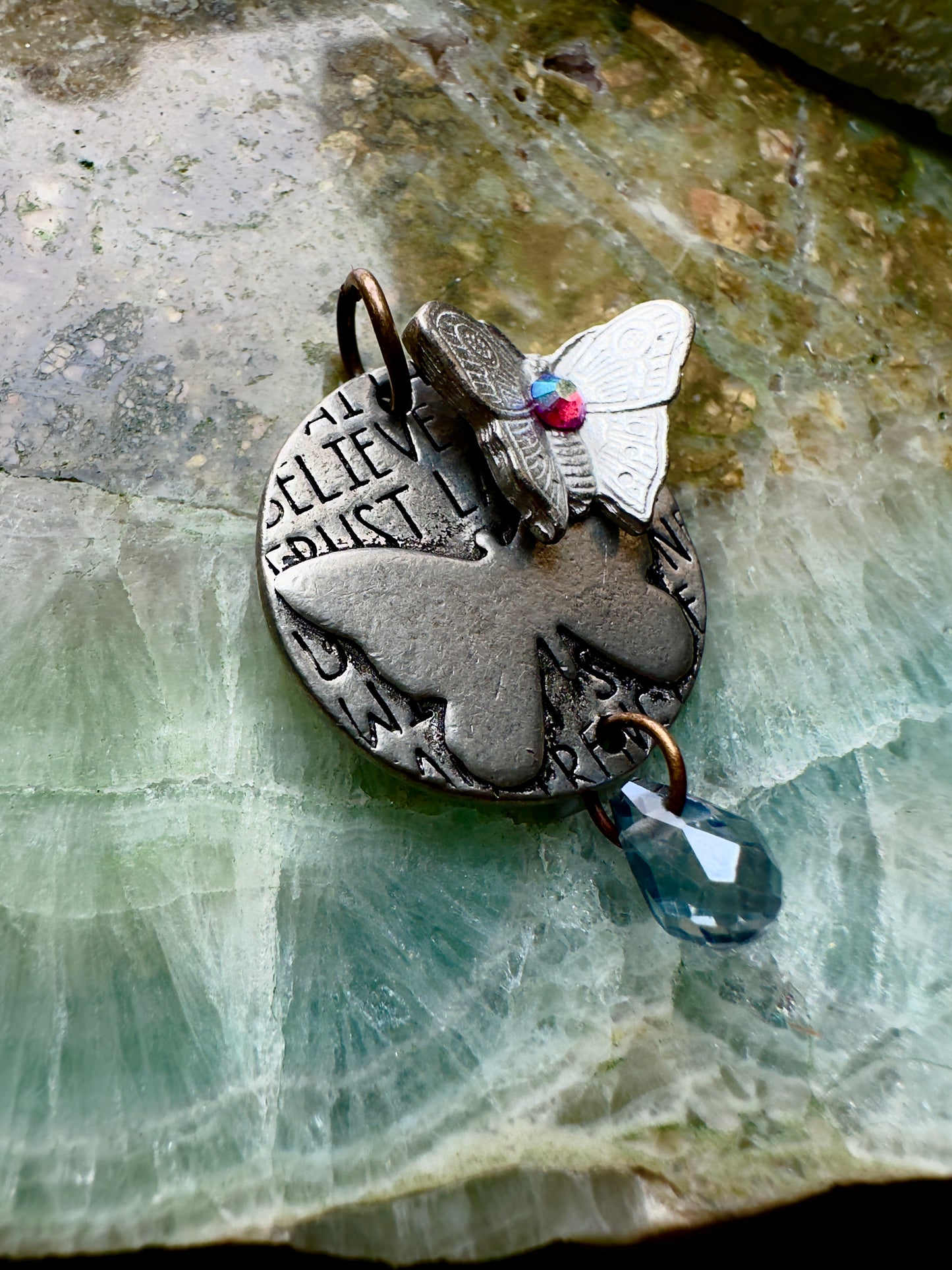 Gossamer Keeper - Vintage Drop Pendant Kit - Vintaj Idaho Design - 11/5/2025