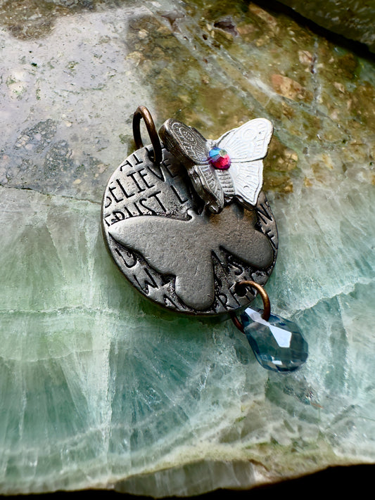 Gossamer Keeper - Vintage Drop Pendant Kit - Vintaj Idaho Design - 11/5/2025