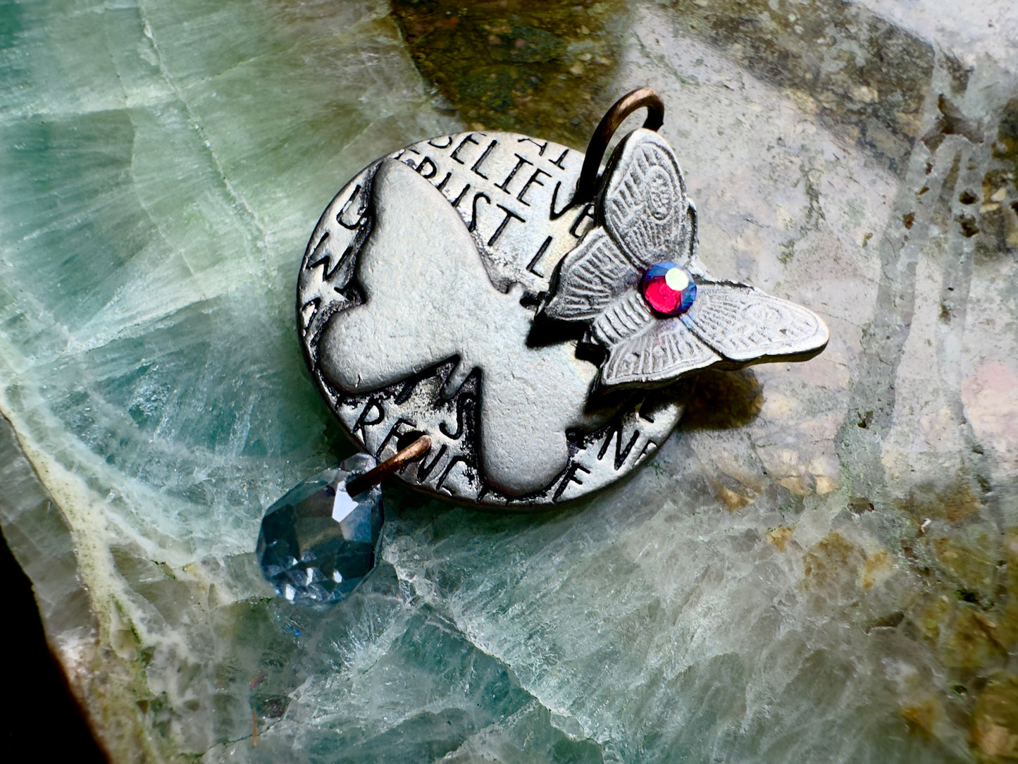 Gossamer Keeper - Vintage Drop Pendant Kit - Vintaj Idaho Design - 11/5/2025