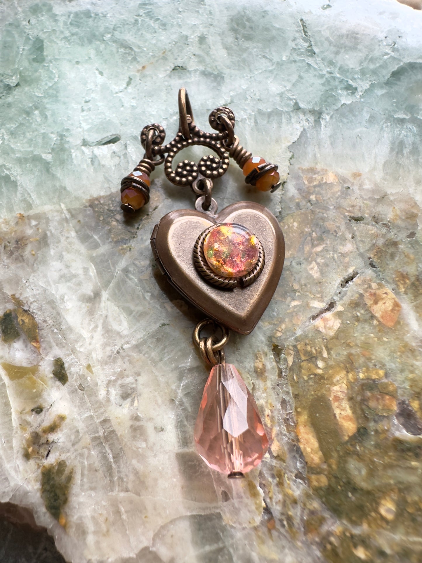 Thorn Maiden’s Heart - Vintage Drop Pendant Kit - Vintaj Idaho Design - 11/5/2025