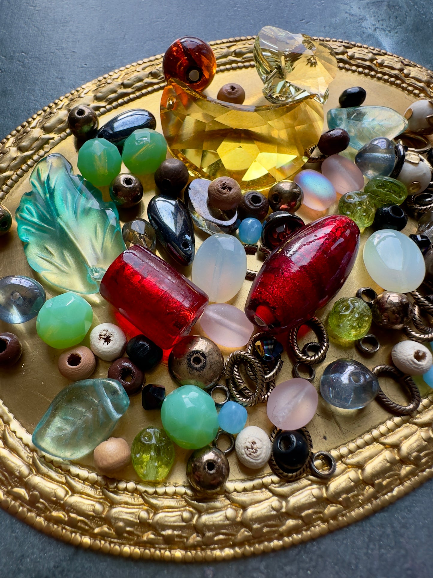 Ember of Dawn - Vintage Bead Mix - Vintaj Idaho Design - 11/5/2025