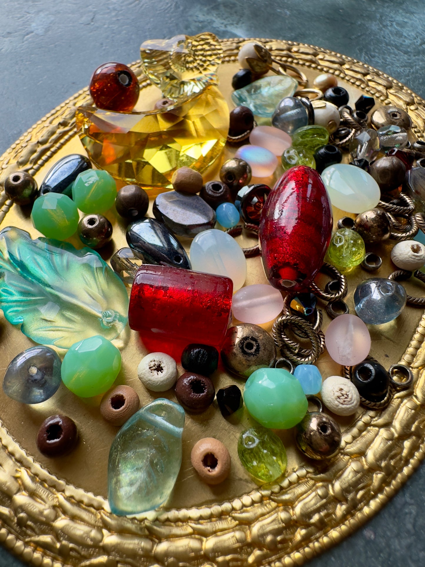 Ember of Dawn - Vintage Bead Mix - Vintaj Idaho Design - 11/5/2025