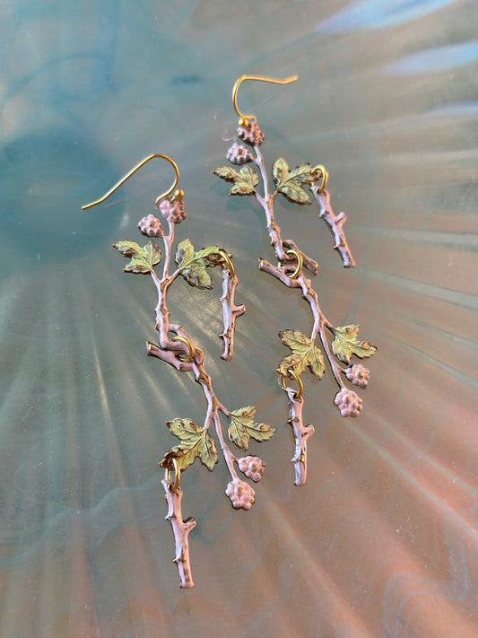 FAB 5 - Branches In Pink Complete Earring Kit - Vintaj Design - 8/14/24 - Vintaj Live Shop