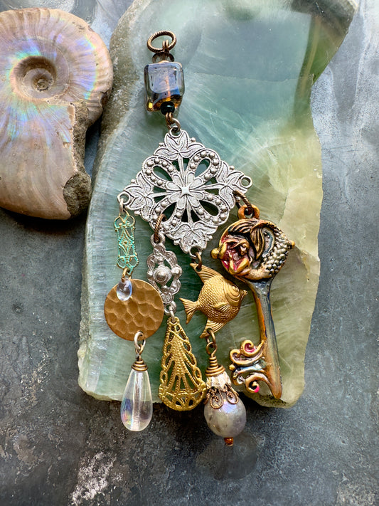 Siren’s Stash - JAFF Pendants Kit - Vintaj Idaho Design - 9/11/2025