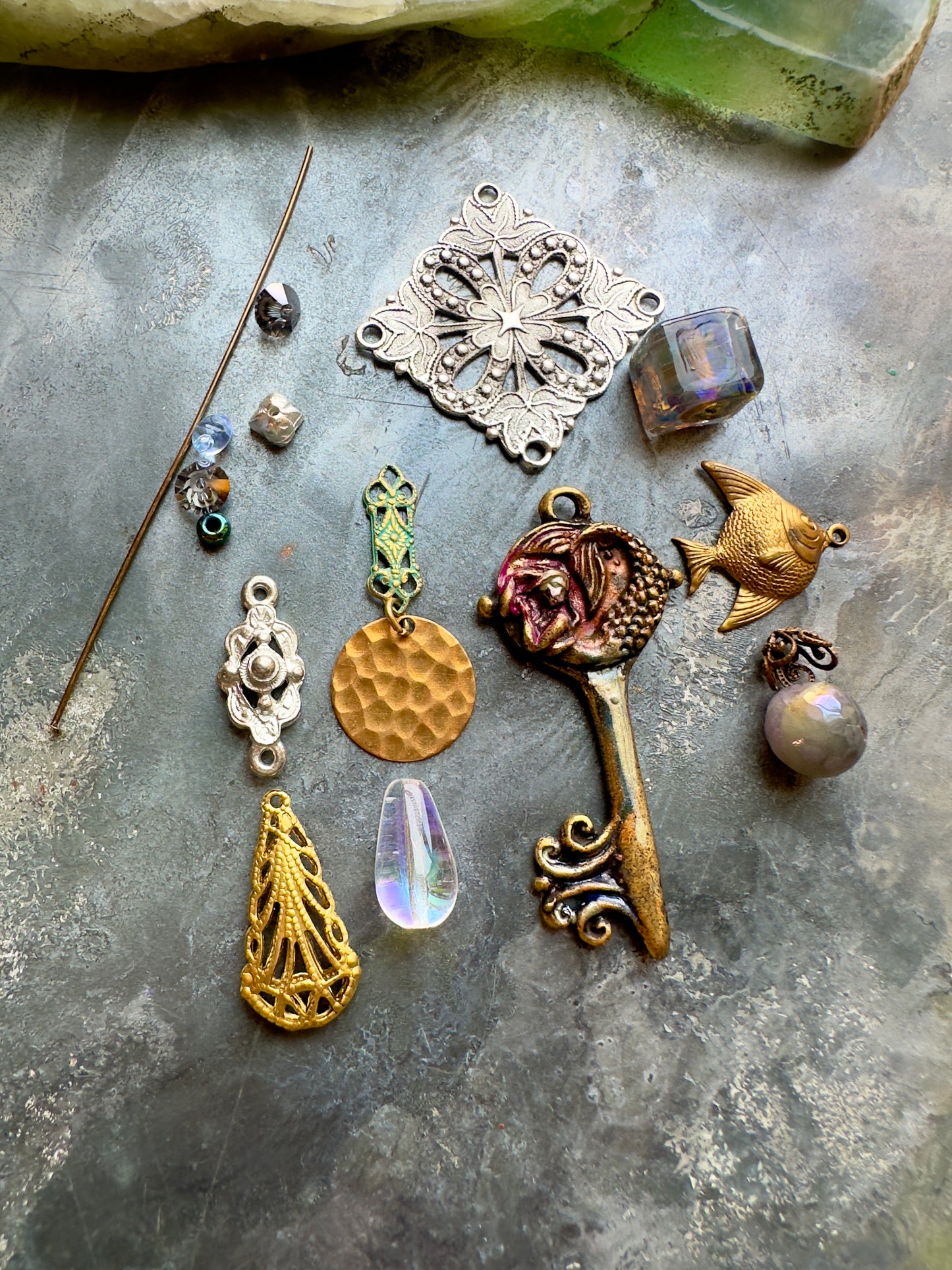 Siren’s Stash - JAFF Pendants Kit - Vintaj Idaho Design - 9/11/2025