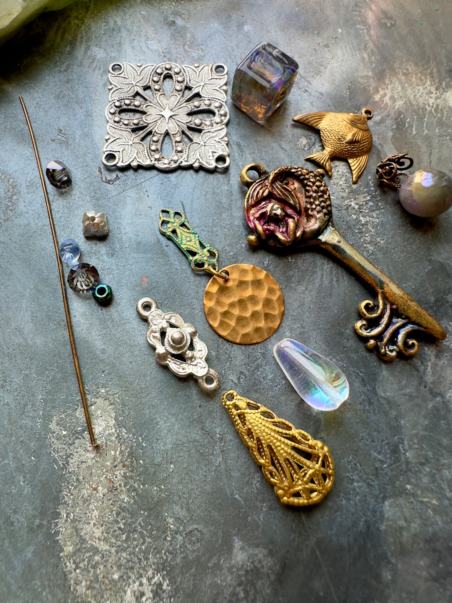 Siren’s Stash - JAFF Pendants Kit - Vintaj Idaho Design - 9/11/2025