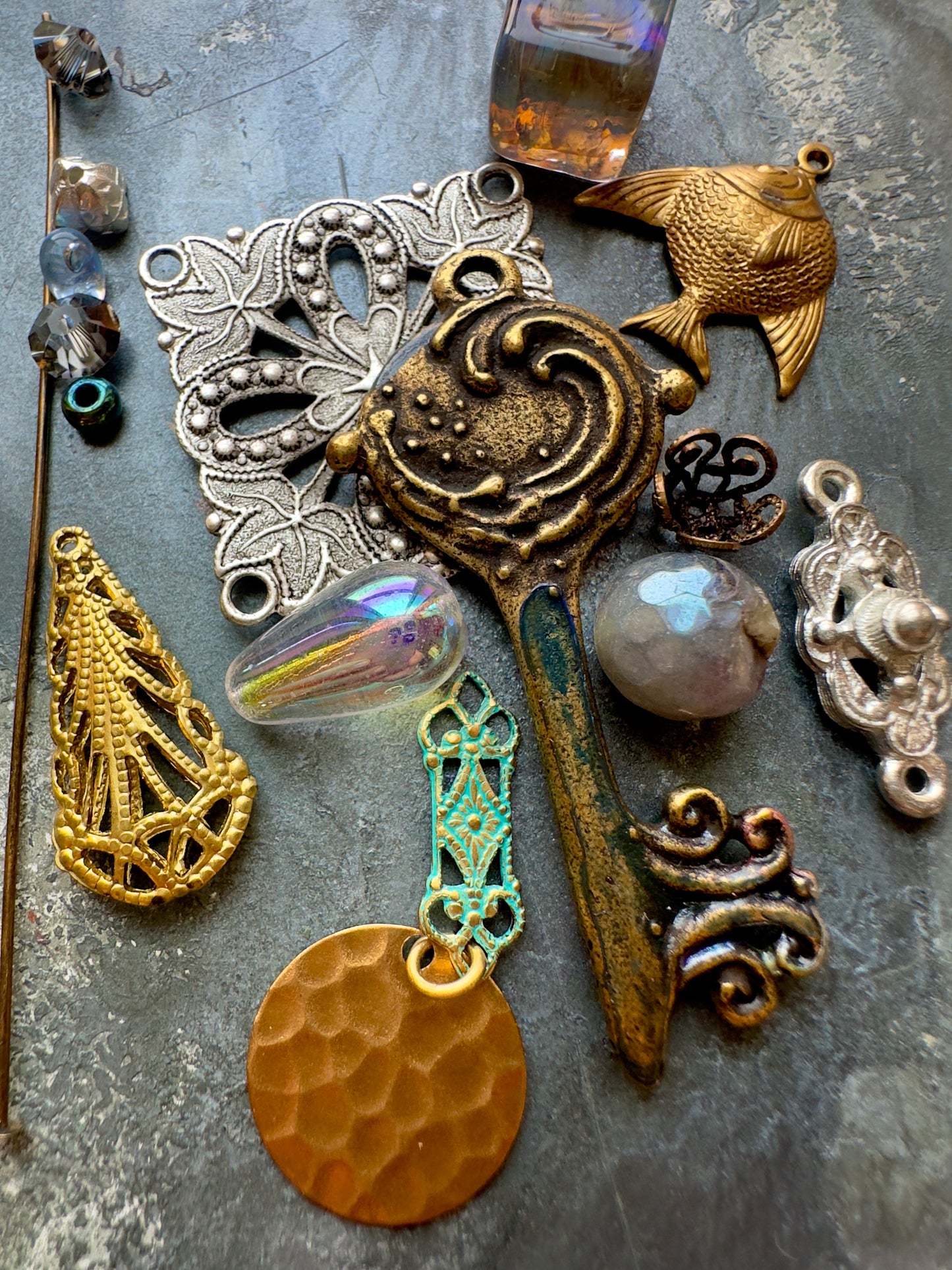 Siren’s Stash - JAFF Pendants Kit - Vintaj Idaho Design - 9/11/2025
