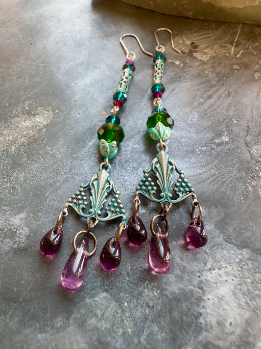 Époque Enchantée - Vintage Earrings Kit - Vintaj Idaho Design - 9/11/2025