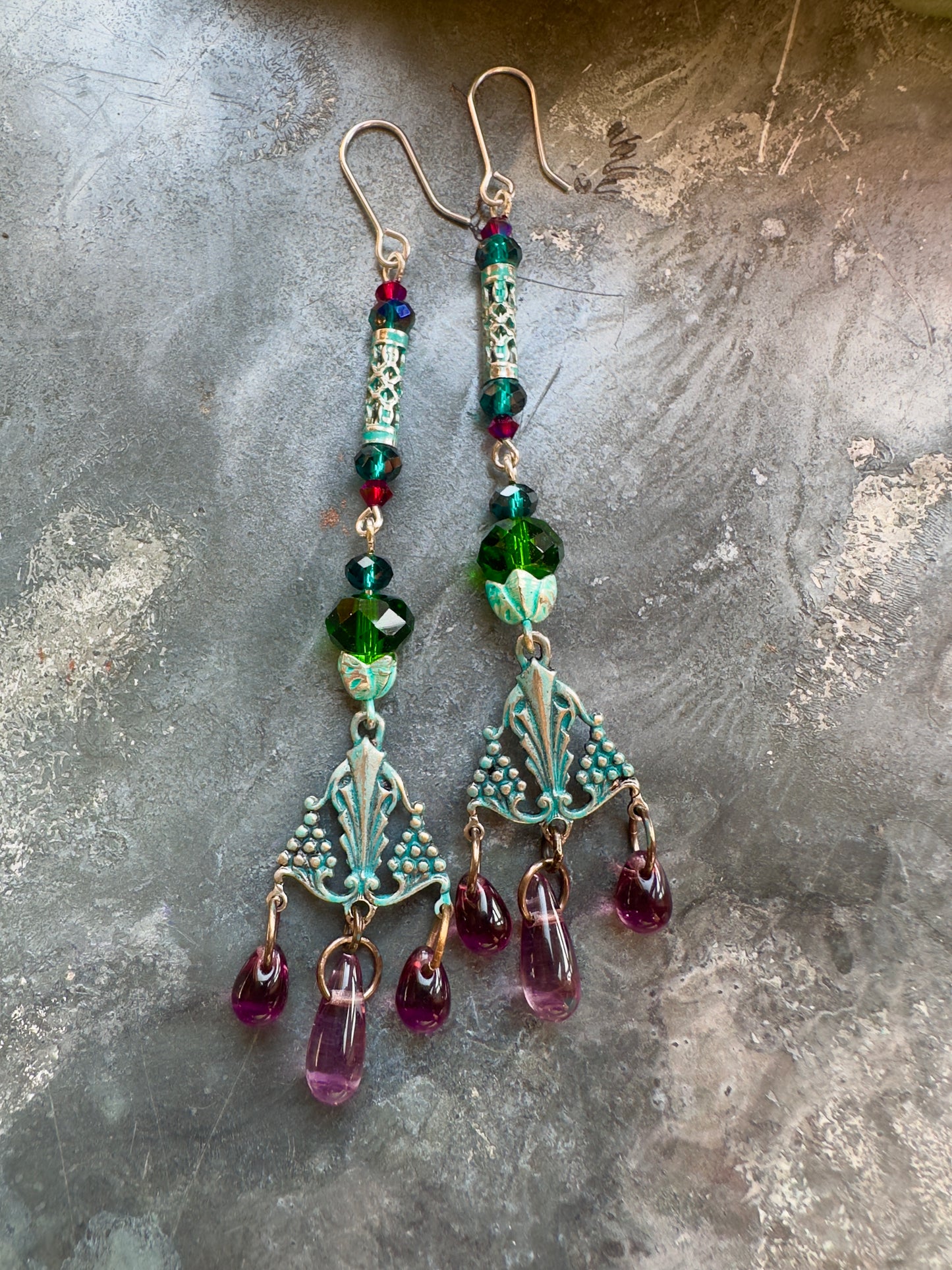 Époque Enchantée - Vintage Earrings Kit - Vintaj Idaho Design - 9/11/2025