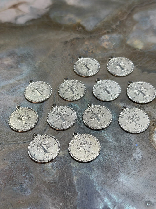 12 Pcs Tree of Life - BULK UP - Vintaj Design - 1/8/25
