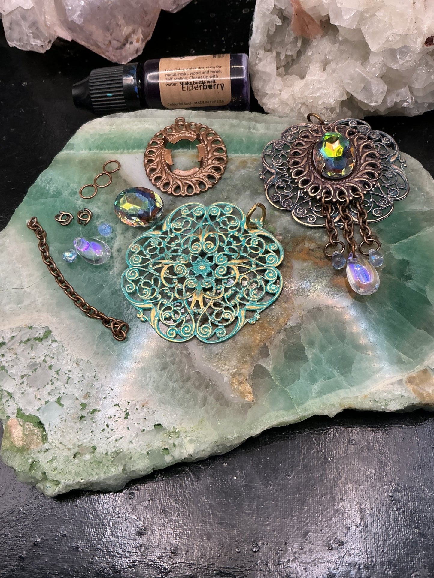 Alchemist’s Garden Pendant Kit - VLS Idaho - 8/13/26 - Vintaj Live Shop ID