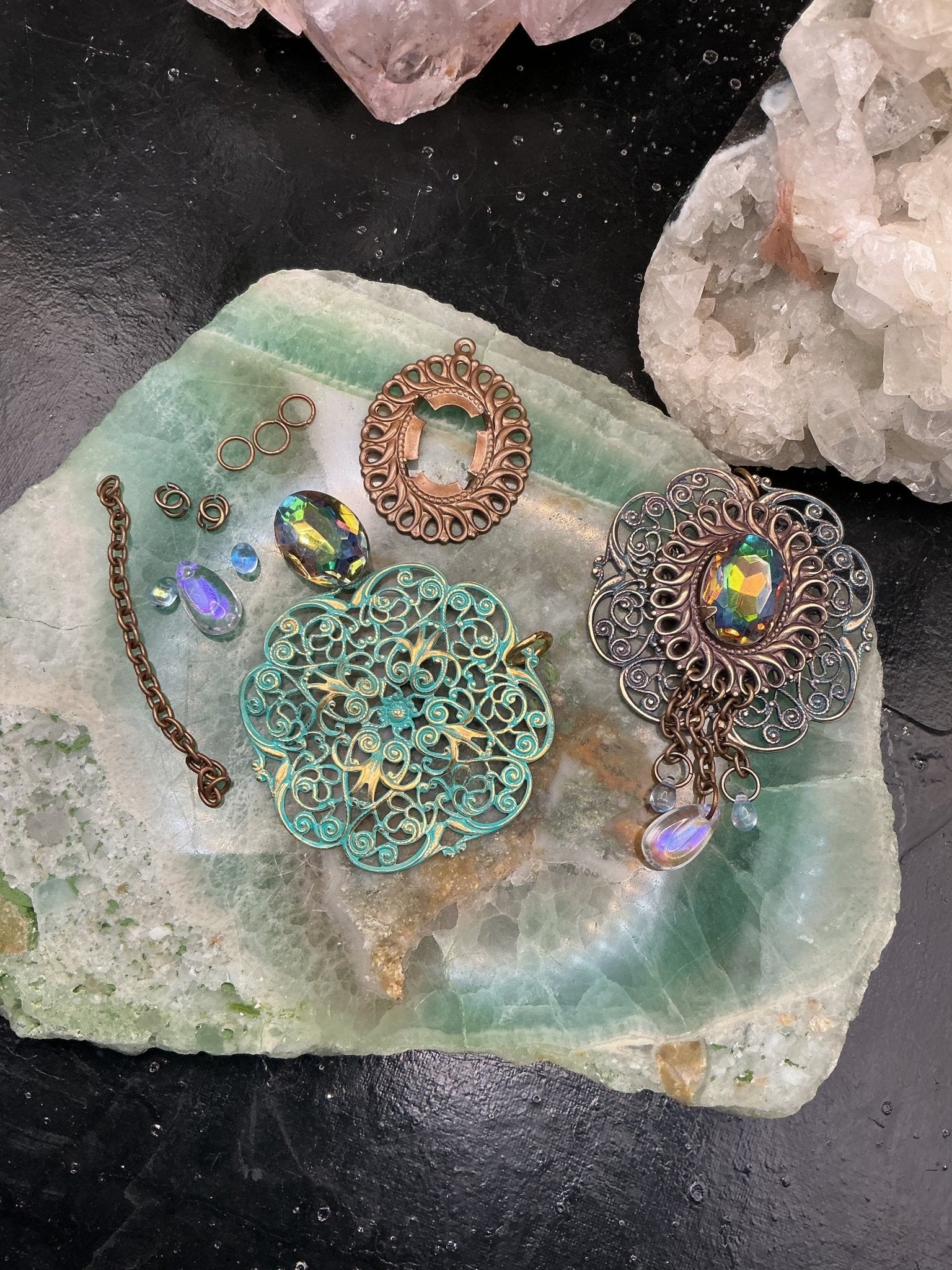 Alchemist’s Garden Pendant Kit - VLS Idaho - 8/13/26 - Vintaj Live Shop ID