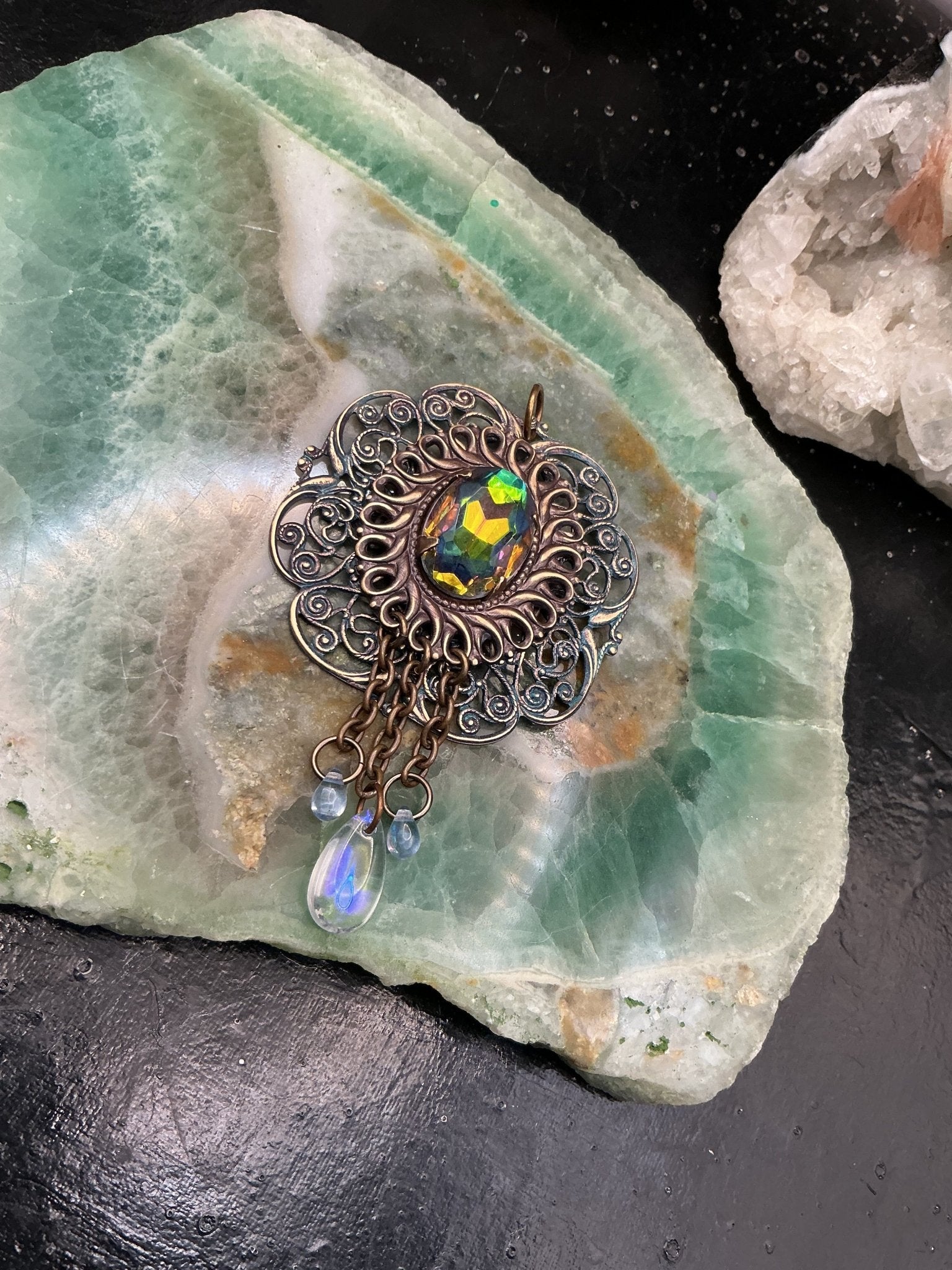 Alchemist’s Garden Pendant Kit - VLS Idaho - 8/13/26 - Vintaj Live Shop ID